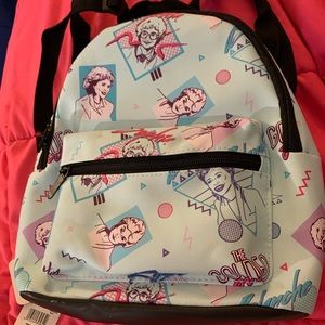 Golden Girls mini backpack NWT